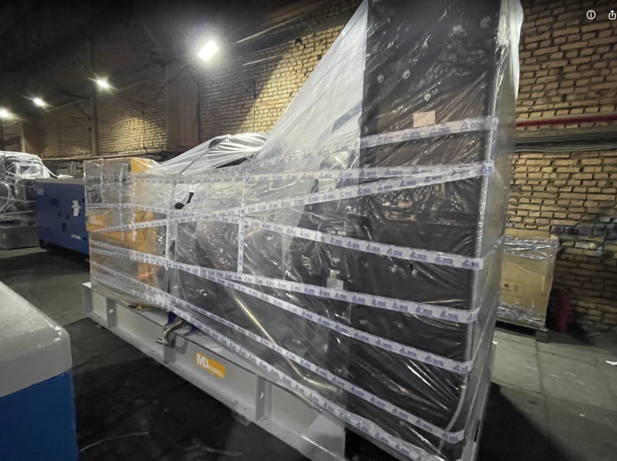 Дизельный генератор ТСС АД-1200С-Т400-1РМ8 в контейнере