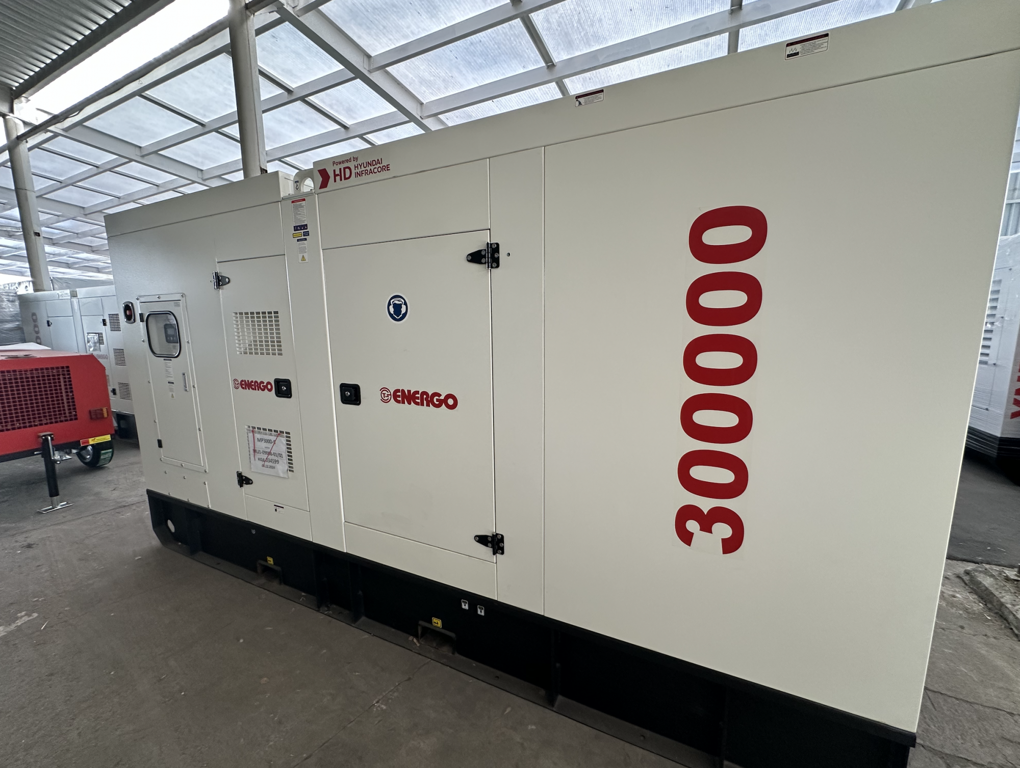 Дизельный генератор Energo MP300D-S