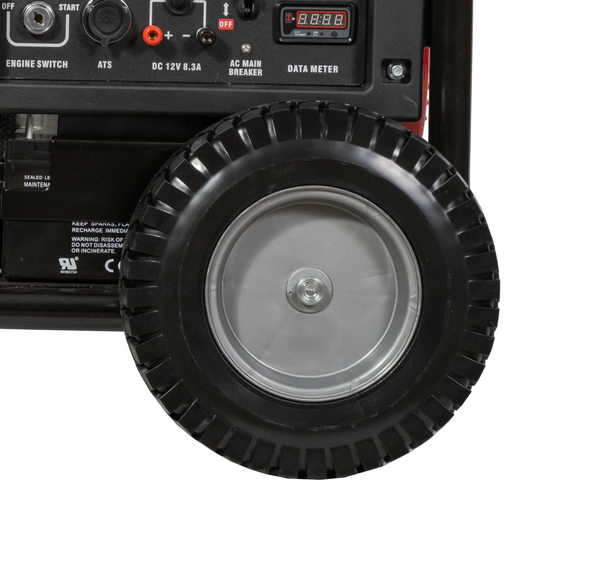 Комплект ручек и колес для бензиновых генераторов SGG 9000 Комплект ручек и колес для бензиновых генераторов SGG 9000