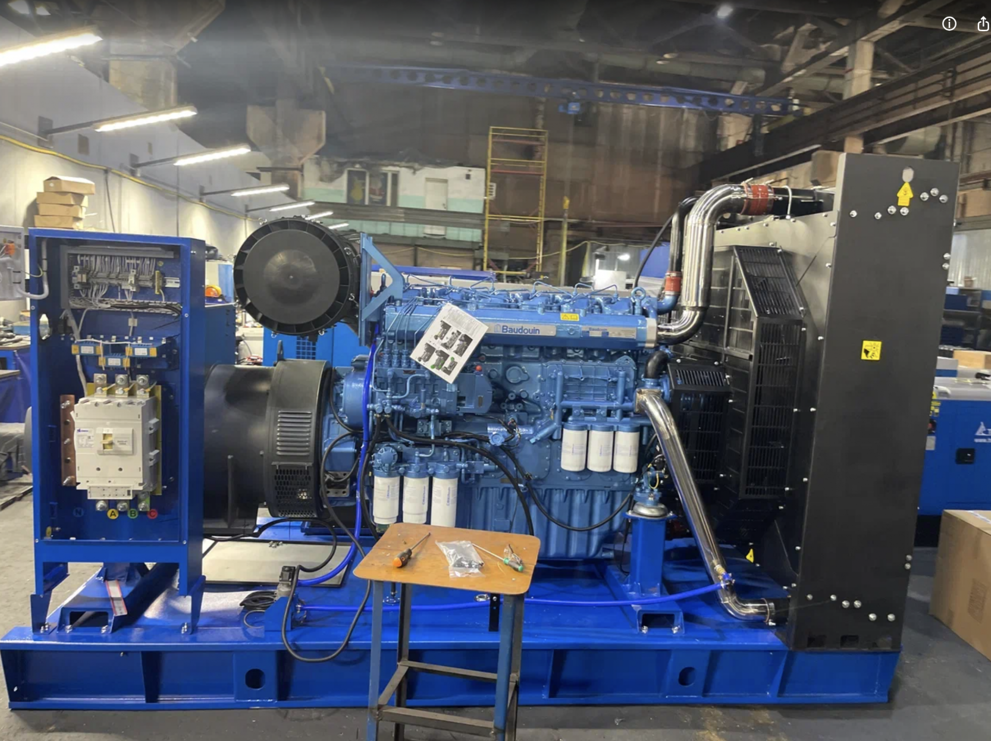 Дизельный генератор ТСС АД-1500С-Т400-1РМ9